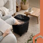 550W ogrevana hidromasažna kad za noge in stopala LCD črna