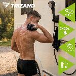 Aku. 8000mAh prenosni turistični tuš za kampiranje LCD USB