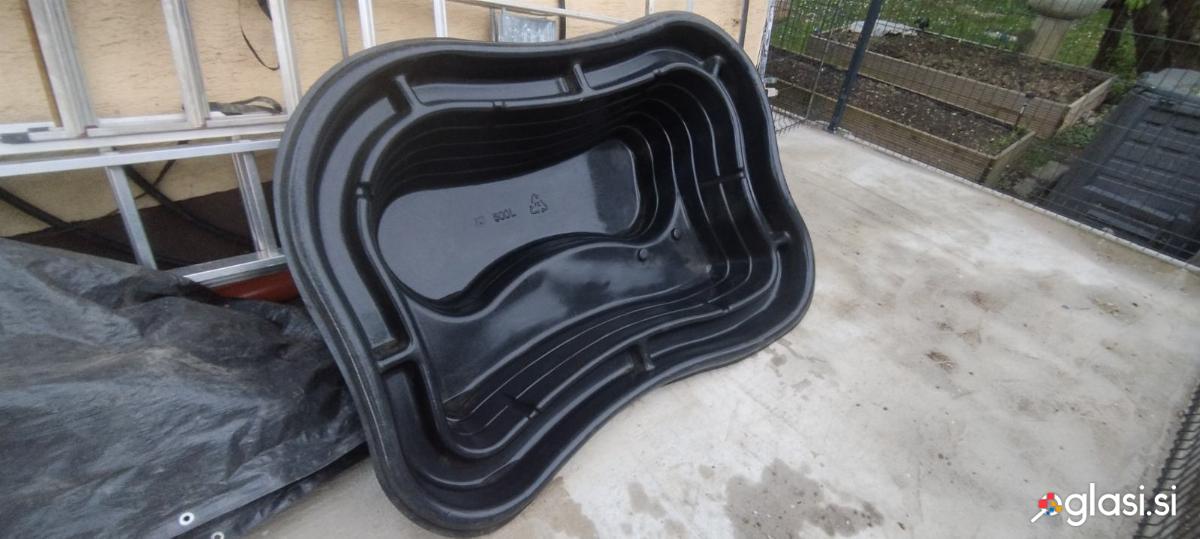 Vrtni bazen-ribnik za ribe,race 500l