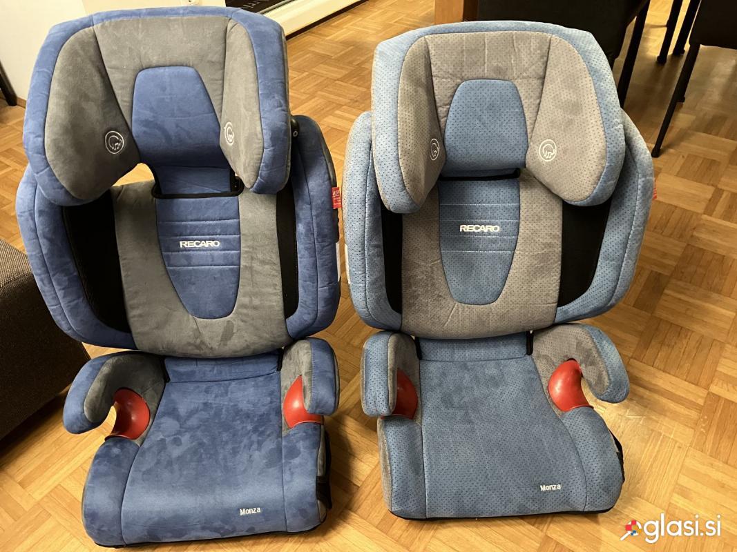 Prodam 2 otroška sedeža Recaro Monza Seatfix