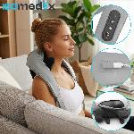 22W aku. prenosna masažna in grelna naprava za vrat in hrbet shiatsu masažer USB