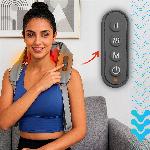 22W aku. prenosna masažna in grelna naprava za vrat in hrbet shiatsu masažer USB