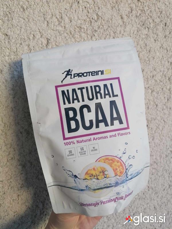 Natural BCAA Proteini.si, 200 g, okus pasijonka in marakuja