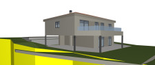Gradbena parcela 918m2 z veljavnim gradbenim dovoljenjem - HR