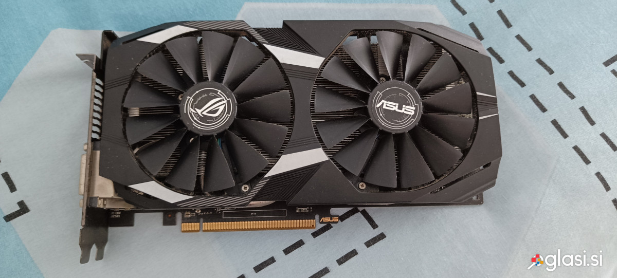 Prodam ASUS DUAL RX 580 OC 8GB