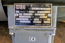 Elektromotor z reduktorjem WEG 0,18 kW, 1380/9,2 obr/min, i = 150