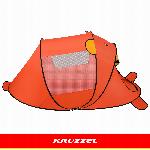 Popup otroški šotor za na plažo medvedek 180x95x82cm