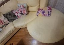 Kotna sedezna + otoman + 2 pocivalnika - Natuzzi