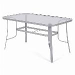 Aluminijasta vrtna miza