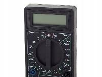 id-202 Univerzalni digitalni multimeter z LCD črn