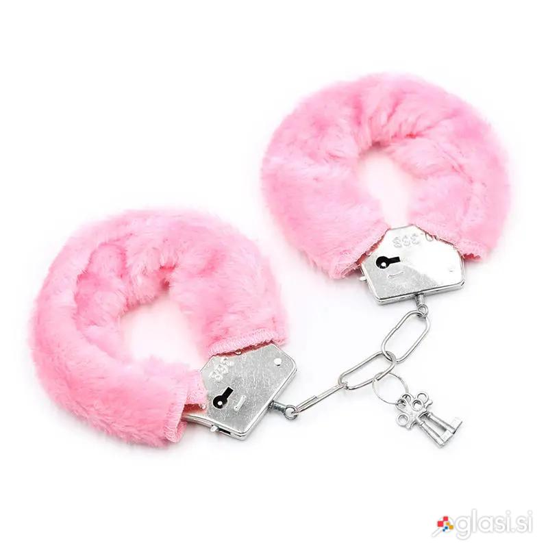 EROTIČNE LISICE Intoyou BDSM Line Furry Pink