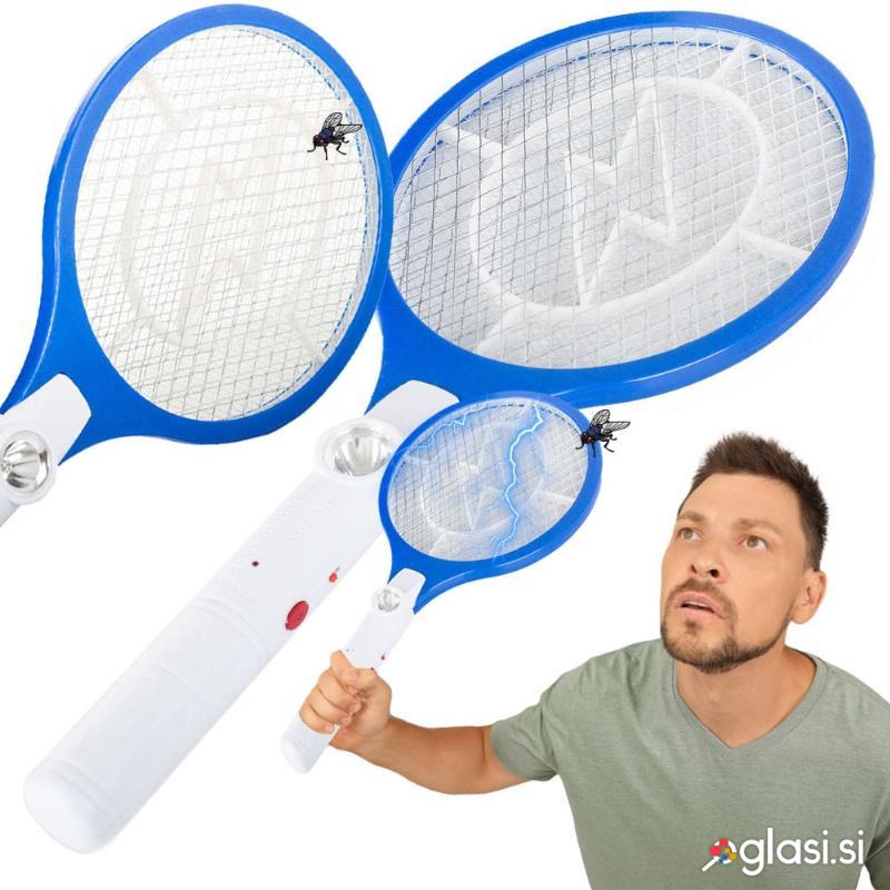 Električni lopar uničevalec insektov 51cm LED