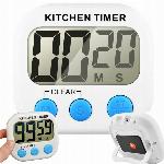 id-2523 Digitalni magnetni kuhinjski časovnik LCD odštevalnik alarm bel