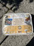 Prodam ponjavo za vrt (cerada, senčilo), smetanova barva, mere 3x3x3 m
