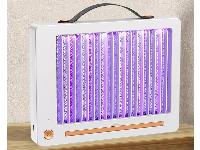 Električna aku. LED UV insekticidna svetilka za komarje 26cm USB bela