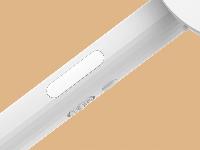 Aku. zložljiv električni lopar uničevalec insektov LED UV USB 50cm bel