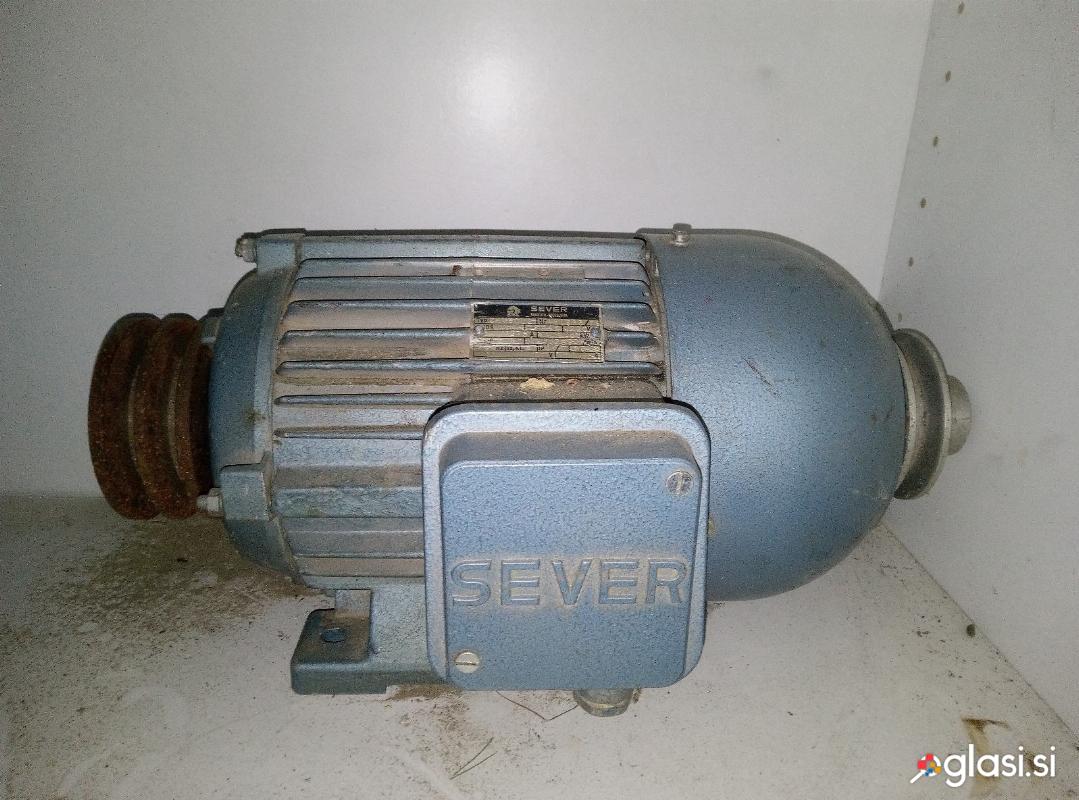 Elektromotor Sever  1,5 kW 2890 obratov 3 faze Mio Standard