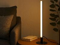 id-1005 LED vertikalna namizna svetilka 3 barve svetlobe USB 40cm 120° črna