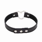 OVRATNICA Latetobed BDSM Line Heart Shaped Hoop - srček