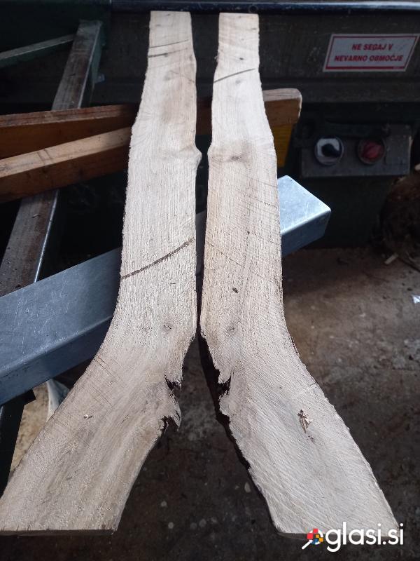 Les hrast suh, 74x6x2 cm, 1 kos 2, 2 kosa 3€