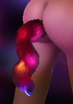 ANALNI ČEP Taboom Unicorn Tail & Buttplug Led