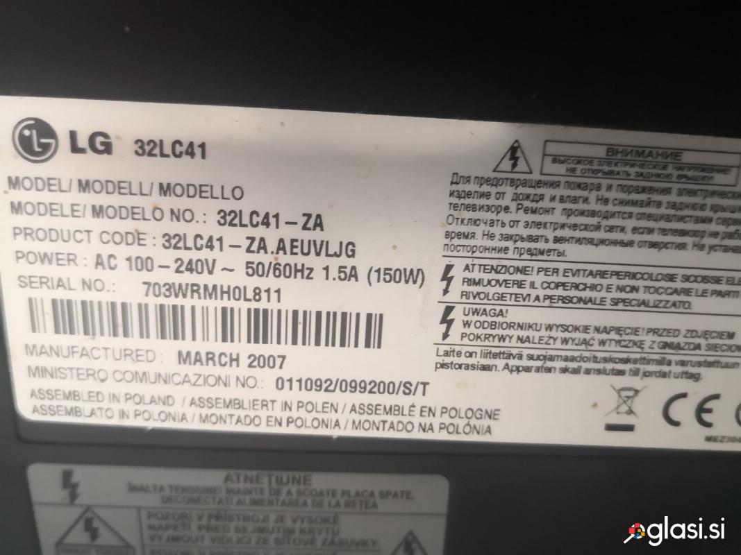 LCD TC LG 32LC41