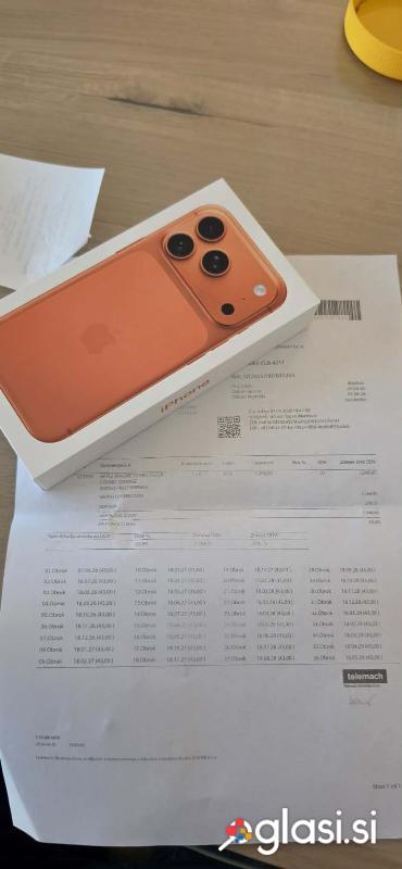 IPhone 17 Pro 512 GB (NOV zapakiran) Deep Blue ALI Cosmic Orange