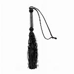 BIČ Guilty Pleasure Silicone Flogger Black