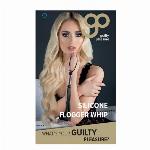 BIČ Guilty Pleasure Silicone Flogger Black