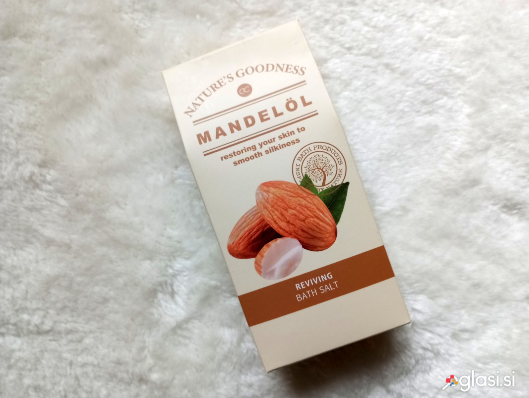 Sol za kopel Mandljevo Olje, 150gr, novo