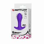VIBRACIJSKI ANALNI ČEP Pretty Love Morton Purple