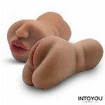 MASTURBATOR Intoyou Like True Sela - realistična vagina in usta, brez vibracij, 