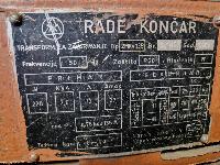 Transformatorski varilni aparat Rade Končar 2Mkv 135