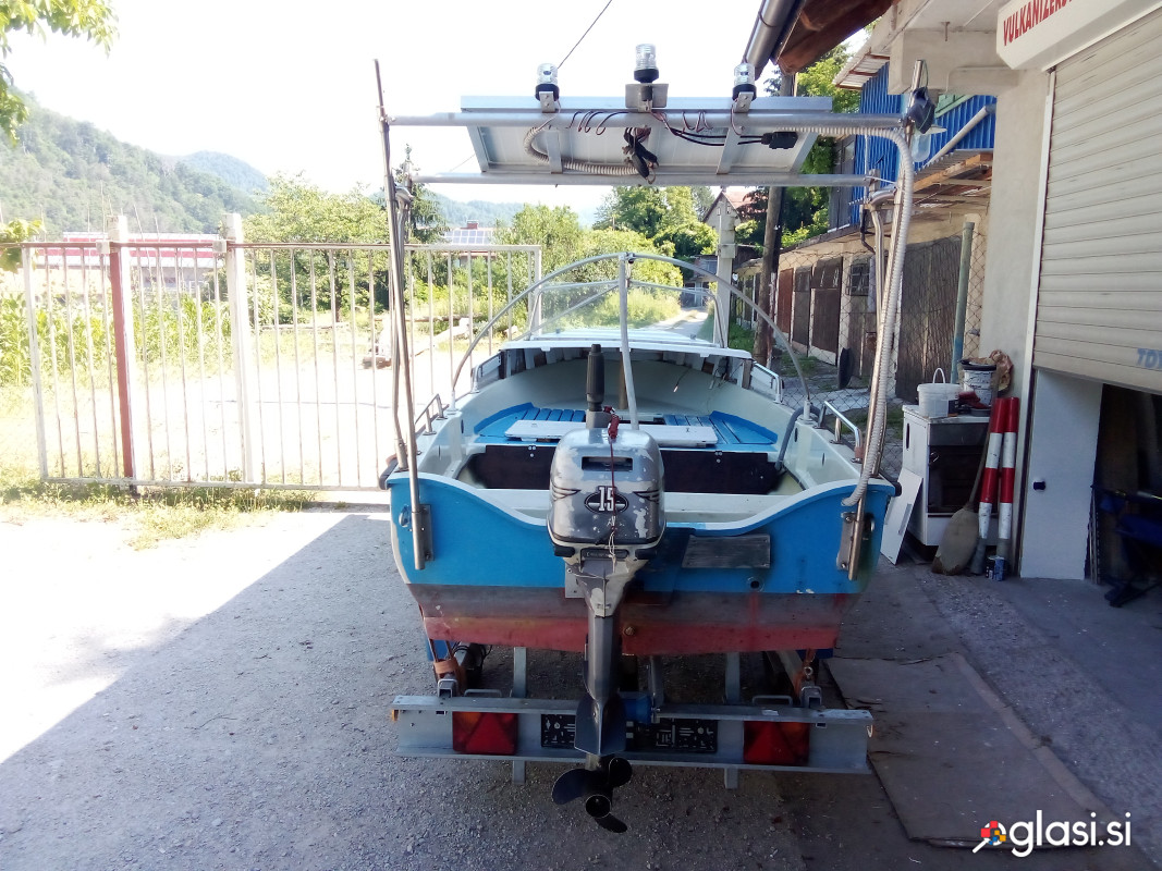 ELAN T 401 L + JOHNSON 15 + NOVA PRIKOLICA za ČOLN
