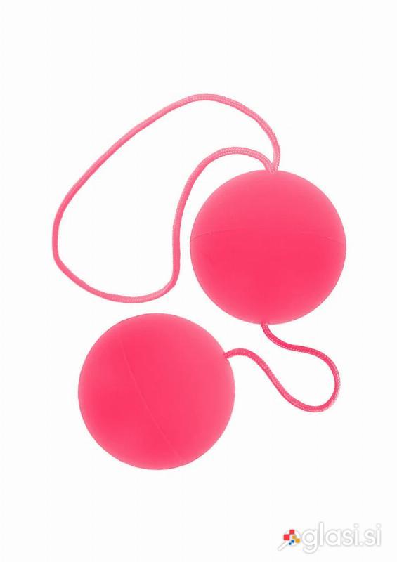 VAGINALNE KROGLICE Toy Joy Funky Pink