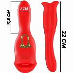 KLITORALNI STIMULATOR Mia Siena Triple Pleasure Red