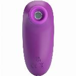 KLITORALNI STIMULATOR Romance Adora Mini Violet - sesalni vibrator, vakuum, sili