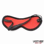 KOMPLET ZA VEZANJE ZA POSTELJO Latetobed BDSM Line Black Red