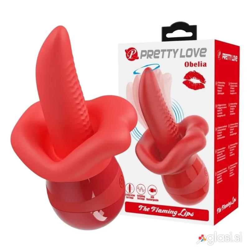 KLITORALNI STIMULATOR Pretty Love Obelia Red