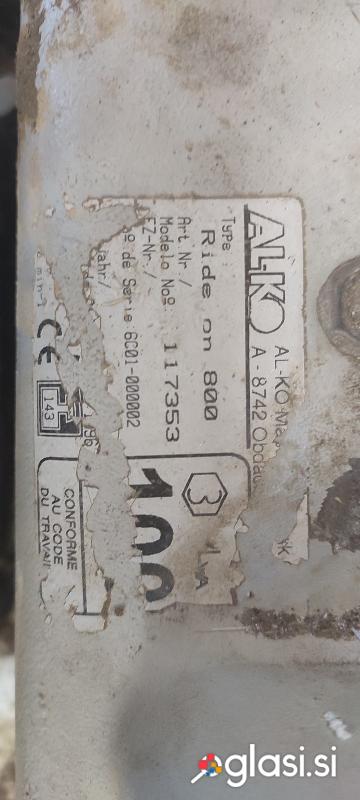 VRTNI TRAKTOR  ALKO RIDEON800