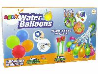 Vodni baloni na slamicah 74 balonov + 4 za večkratno uporabo