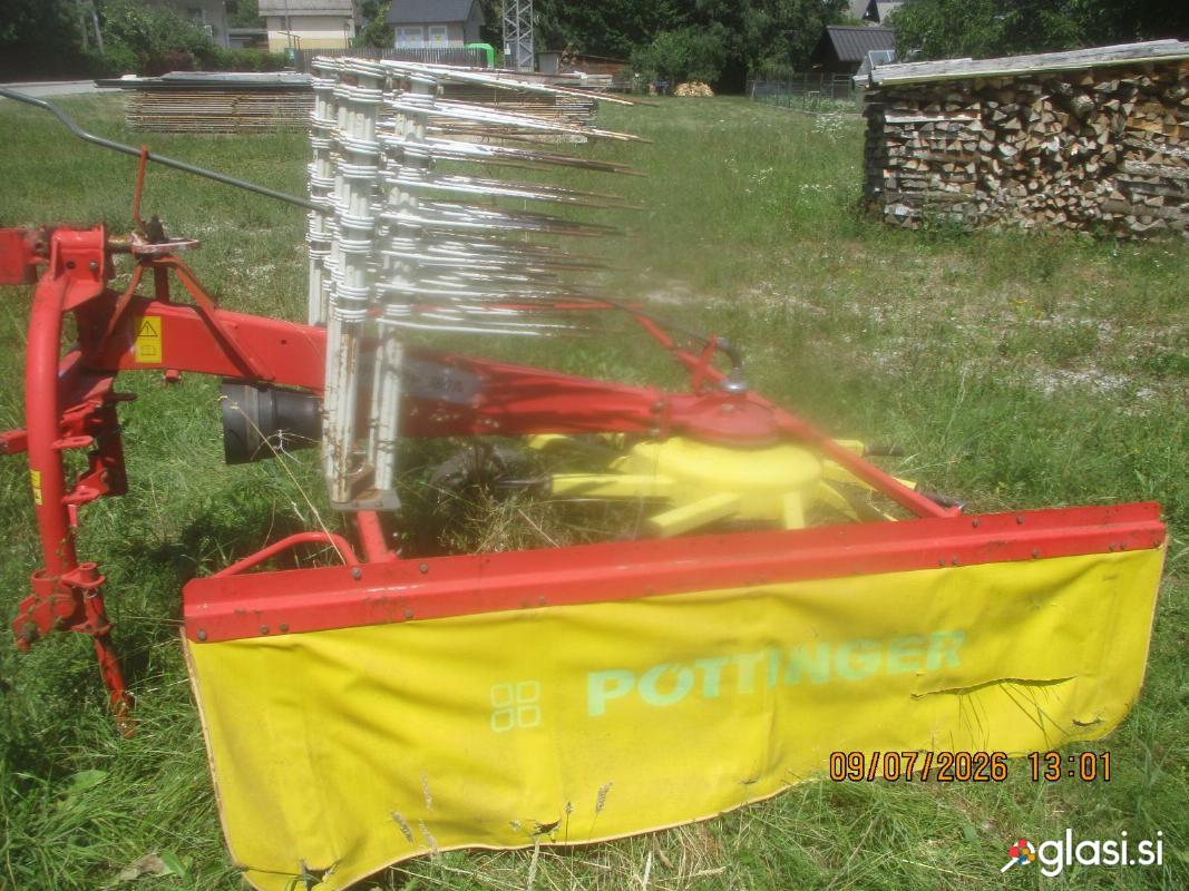 Zgrabljalnik Pottinger Eurotop 380 N