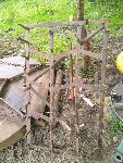 HONDA MIOSTANDART 600 brana , okopalnik ,kovinska kolesa