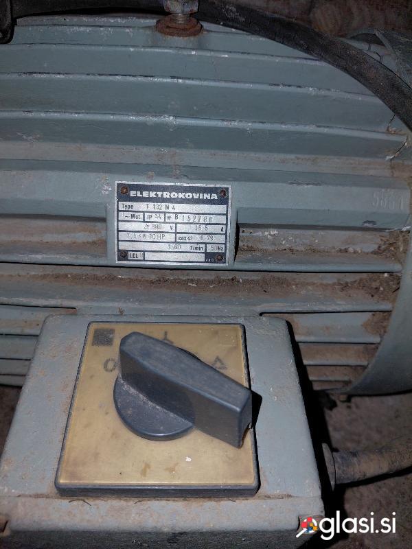 Elektromotor Elektrokovina 7,5KW