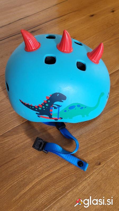 Čelada Micro 3D dinozaver za kolo, skate, skiro