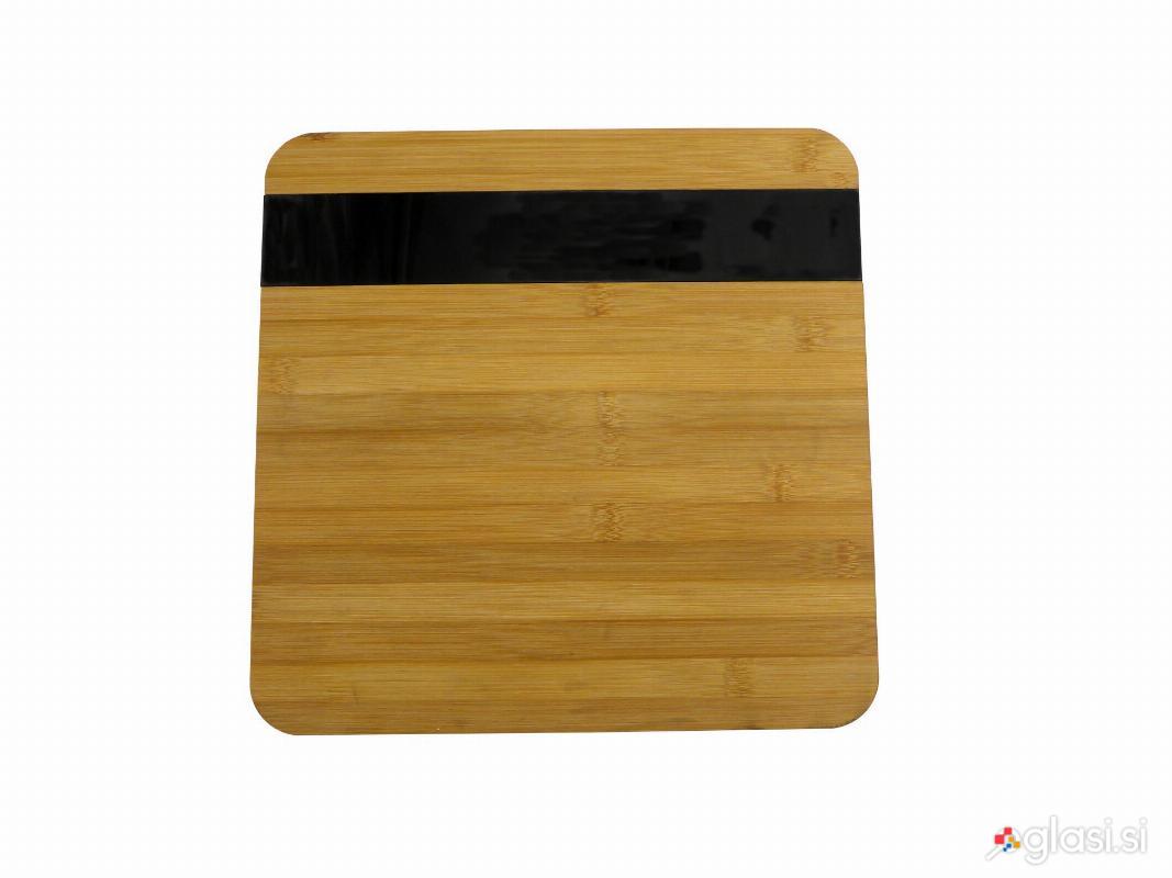 Osebna LCD tehtnica bambus do 180kg