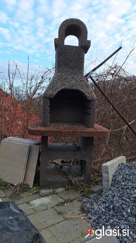 Vrtni kamin zunanji kamin