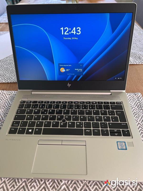 HP EliteBook 830 G6, 13,3″ / i5 8.gen / 8 GB / 256 GB SSD, Win 11