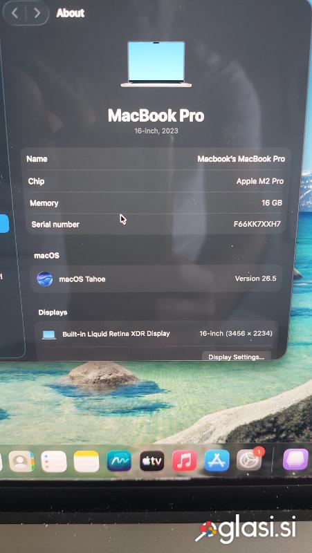 MacBook Pro 16" M2 Pro 1TB