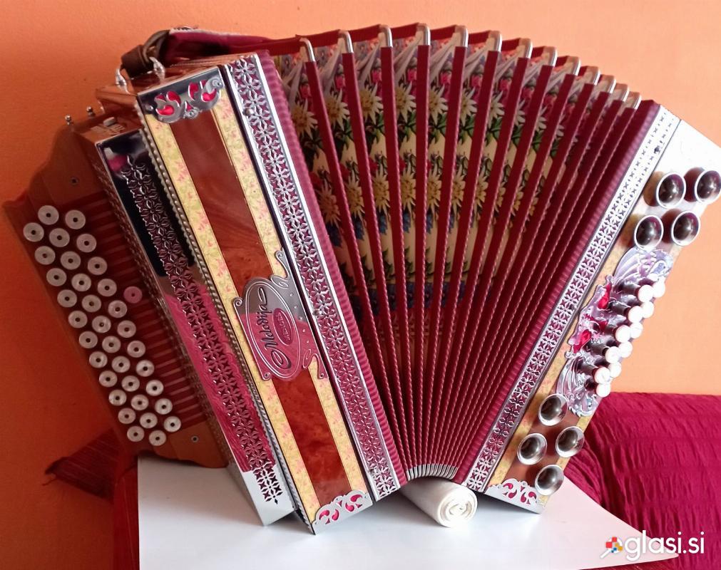 DIATONIČNA HARMONIKA MELODIJA B ES AS